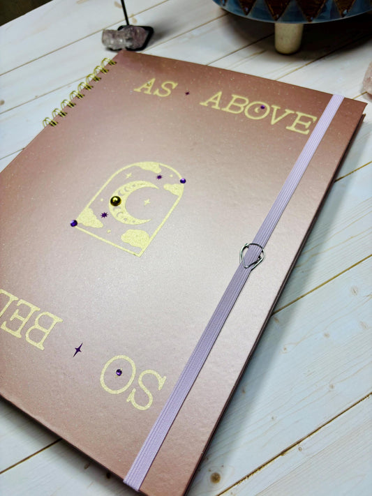 As Above So Below | Mental Health Journal, Guided Journal