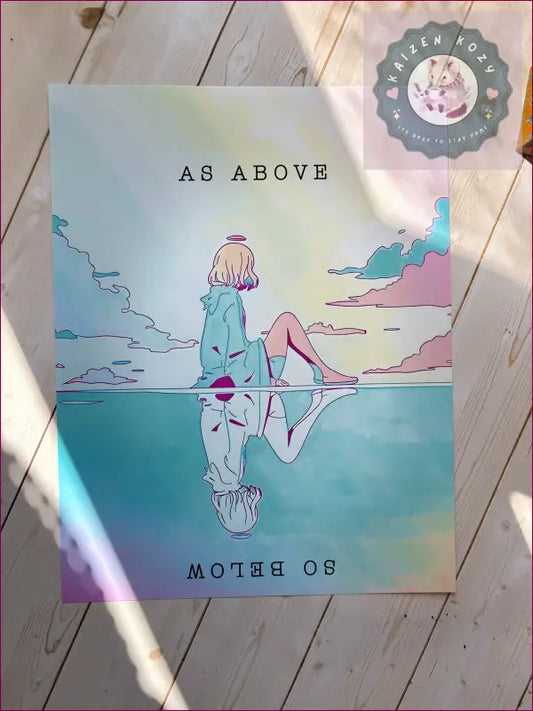 As above So below | Art Print