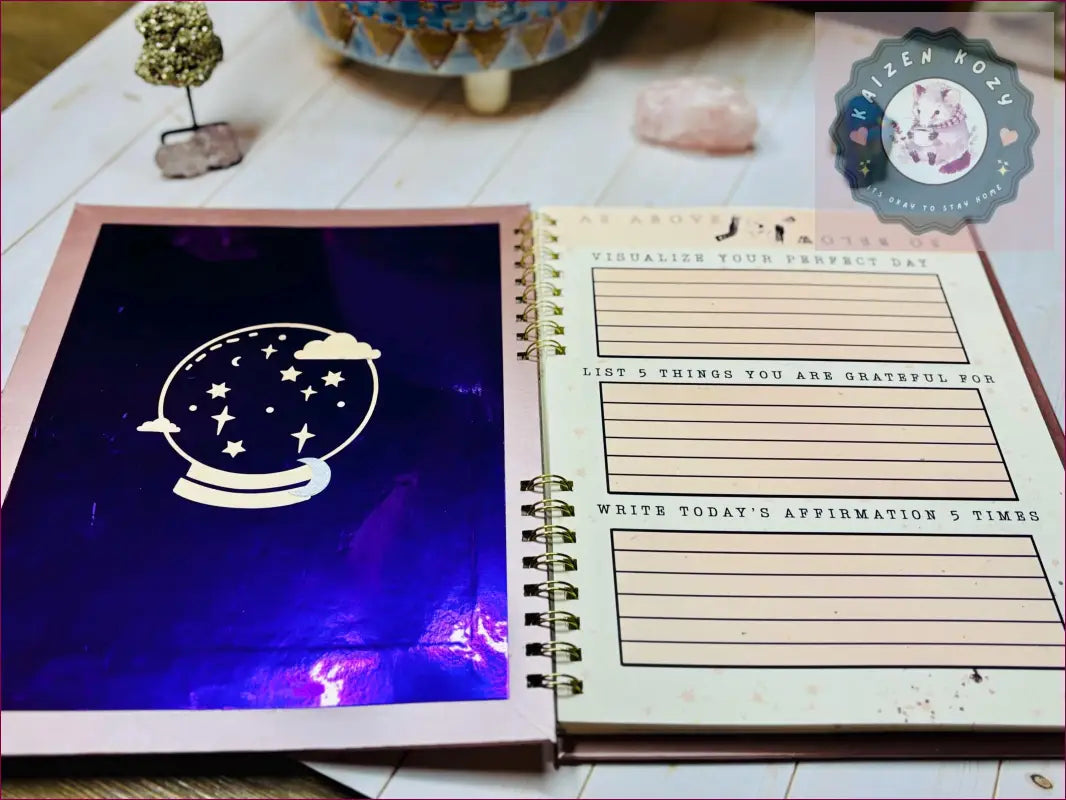 As Above So Below | Mental Health Journal Guided Journal