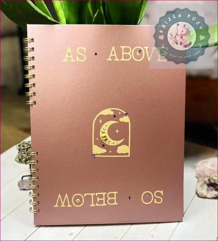 As Above So Below | Mental Health Journal Guided Journal
