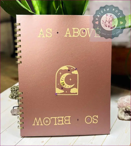 As Above So Below | Mental Health Journal Guided Journal