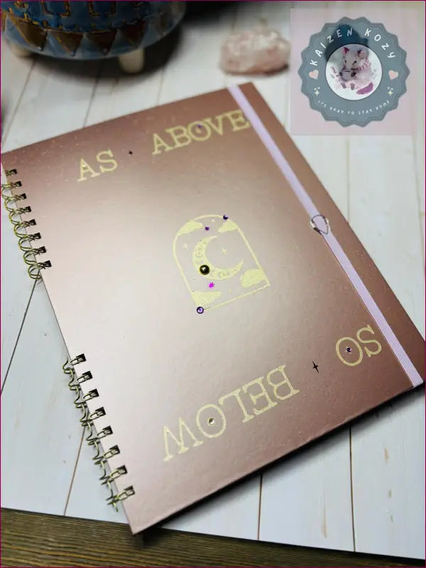 As Above So Below | Mental Health Journal Guided Journal