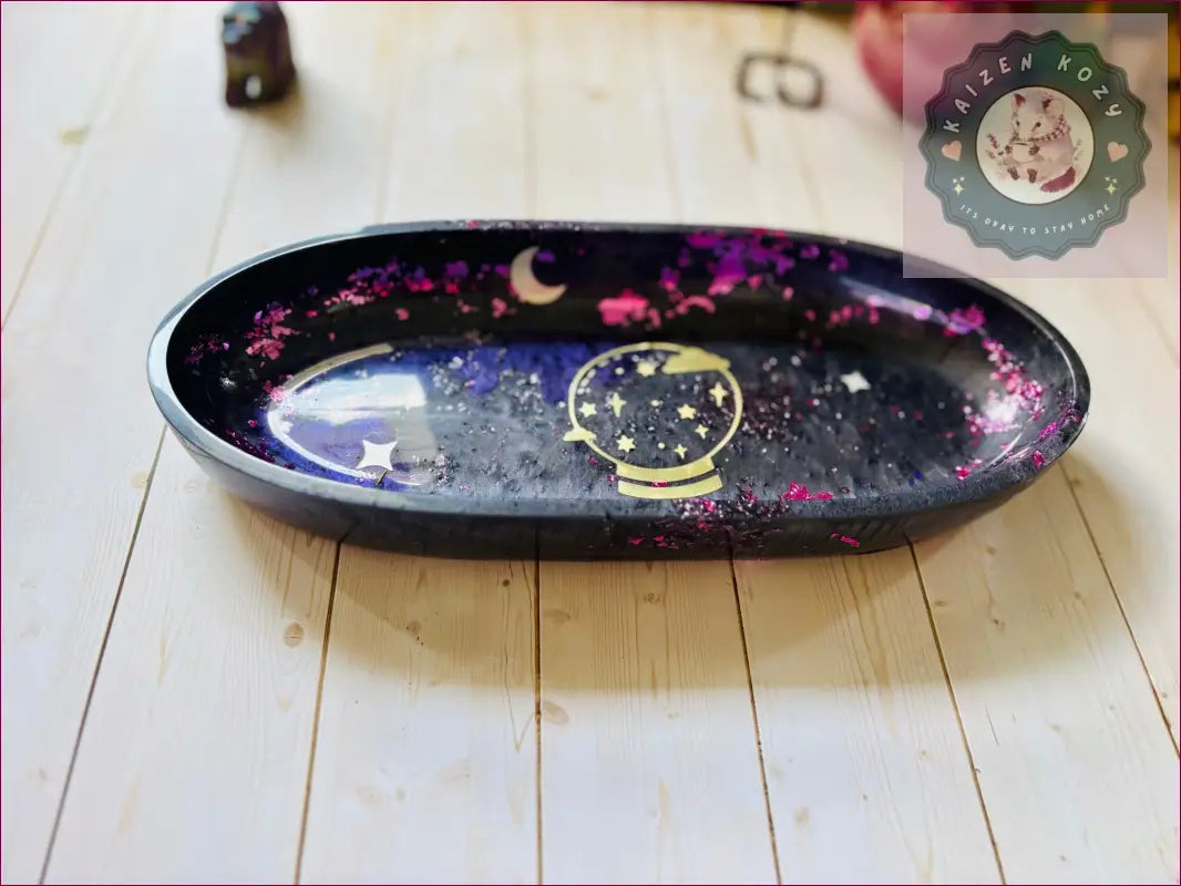 Galaxy Catch All Dish | Handmade Resin Crafts