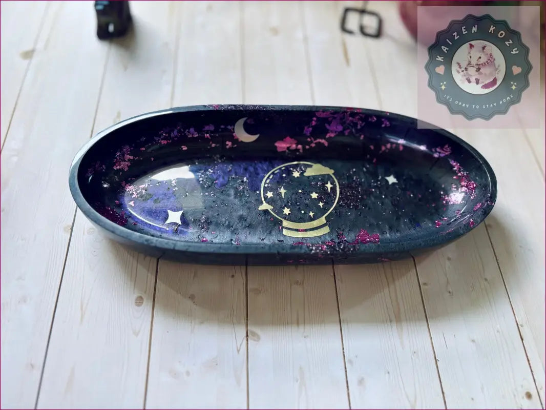 Galaxy Catch All Dish | Handmade Resin Crafts