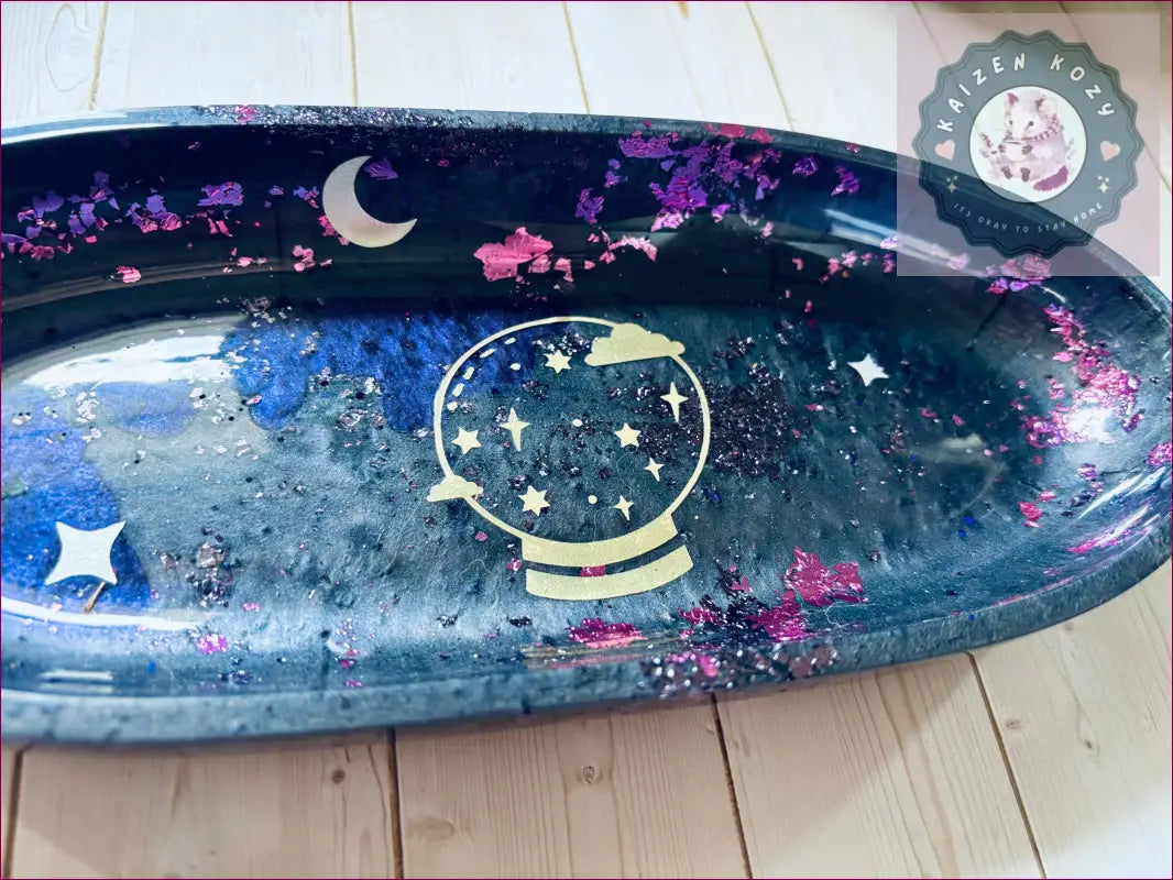 Galaxy Catch All Dish | Handmade Resin Crafts