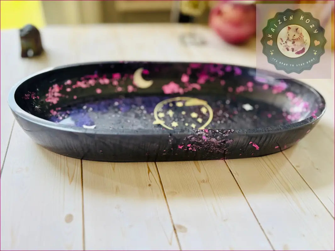 Galaxy Catch All Dish | Handmade Resin Crafts