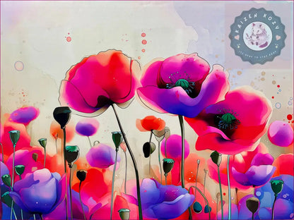 Morning Glory | Floral Fall Art Print Art Print