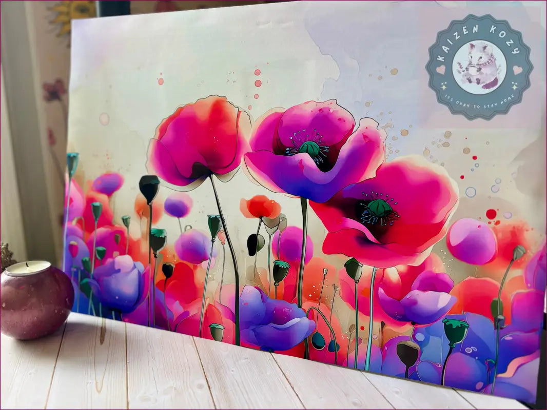Morning Glory | Floral Fall Art Print Art Print