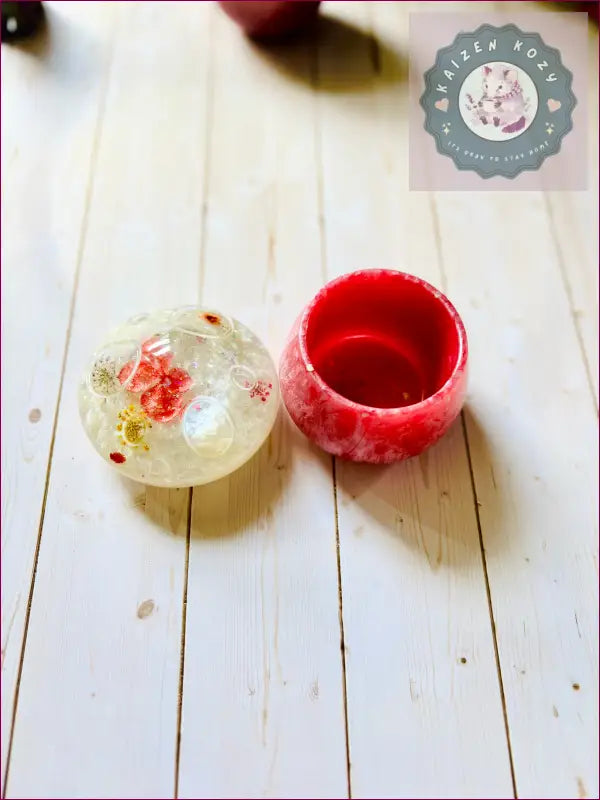 Mushroom Container Resin Crafts