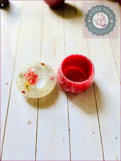 Mushroom Container Resin Crafts