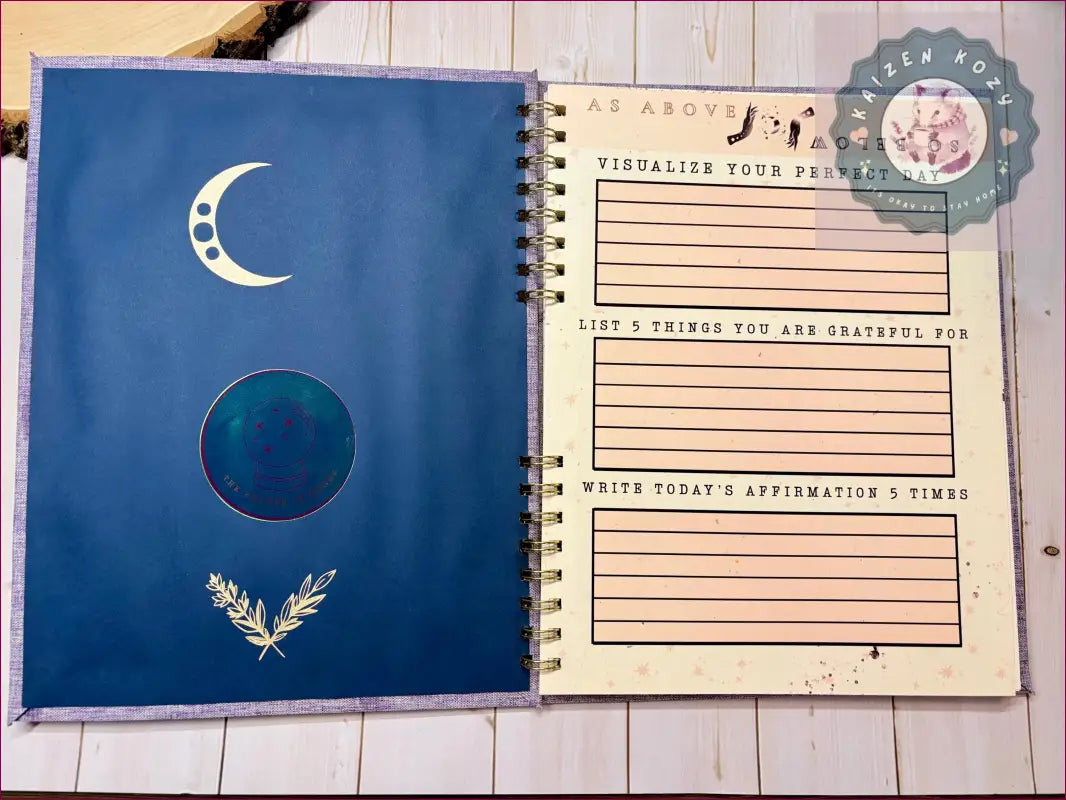 Reach for the Stars | Mental Health Journal Guided Journal