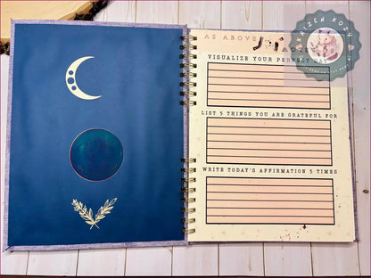 Reach for the Stars | Mental Health Journal Guided Journal