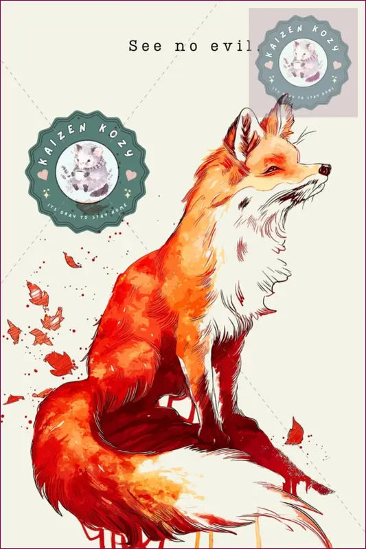 See No Evil Art Print | Cottagecore Wall Art